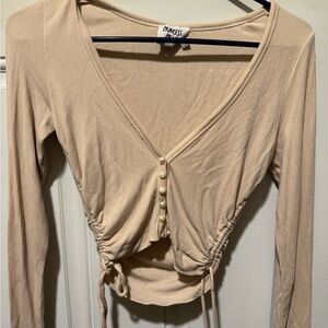 princess polly cream shirt